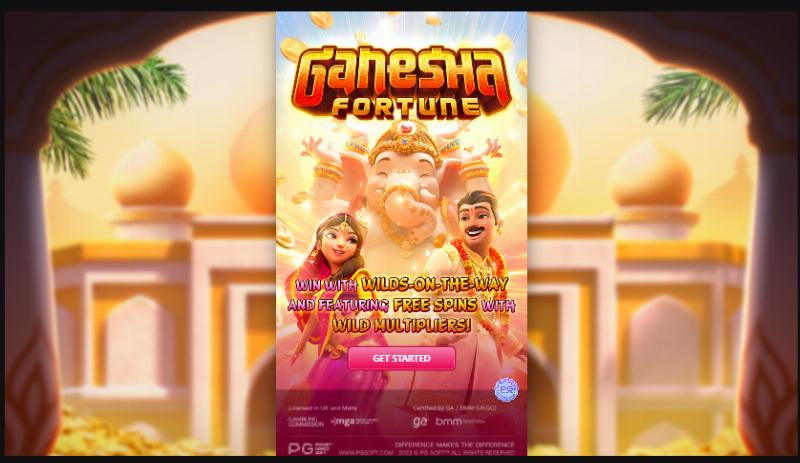 Ganesha Fortune Interface de slot