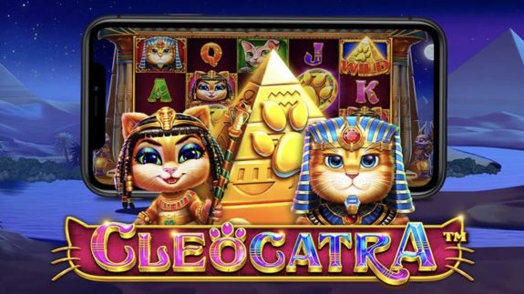Cleocatra Logotipo do caça-níquel