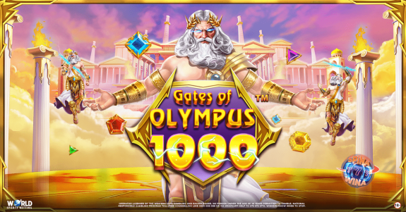 Gates of Olympus 1000 Logotipo do caça-níquel
