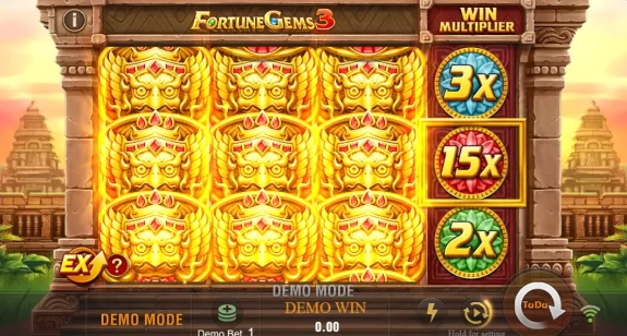 Fortune Gems 3 Logotipo do caça-níquel