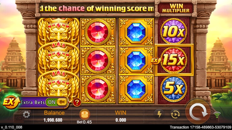 Fortune Gems 2 Interface de slot