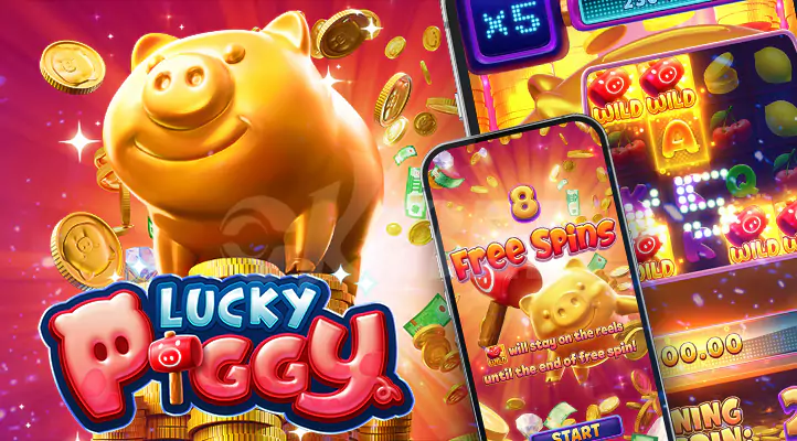 Lucky Piggy Interface de slot